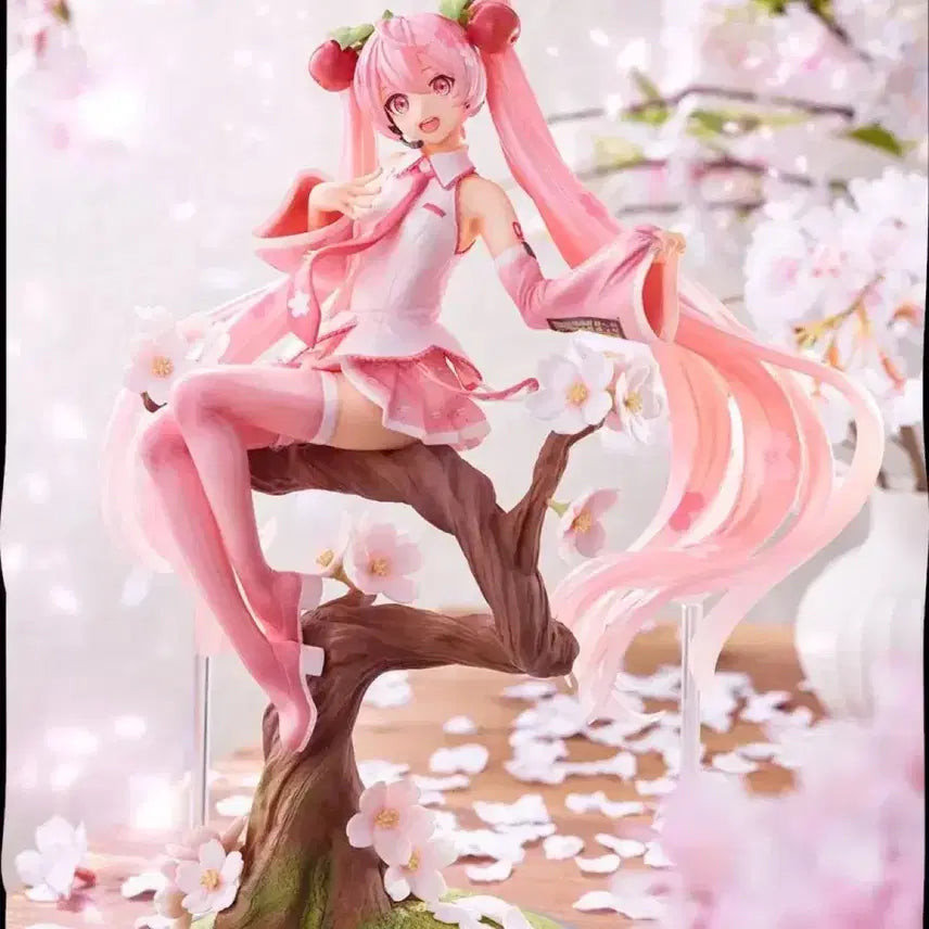 [BUNJANG] Spiritale Sakura Miku Cherry Blossom Fairy Figure / 스피리테일 사쿠라 미쿠 벚꽃요정 피규어