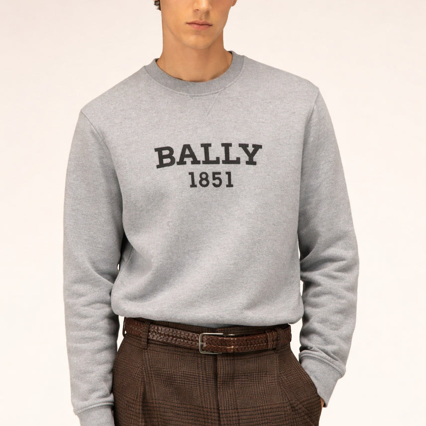 [BUNJANG] Bally 1851 Sweatshirt / 과하지 않게 고급스러운 발리 1851 스웻