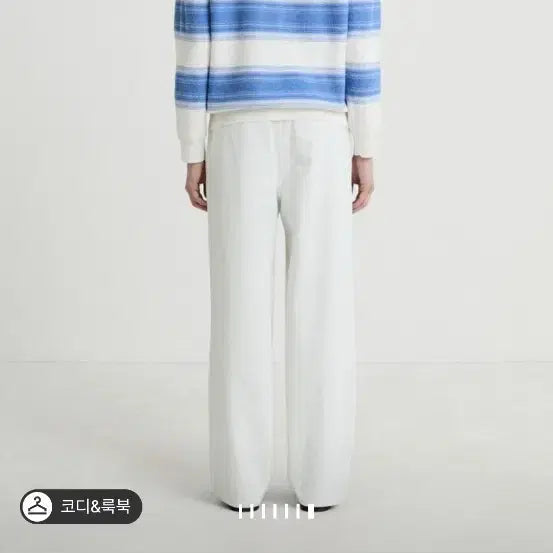 [BUNJANG] TIME HOMME Striped Knit Top / 타임옴므 스트라이프 니트탑