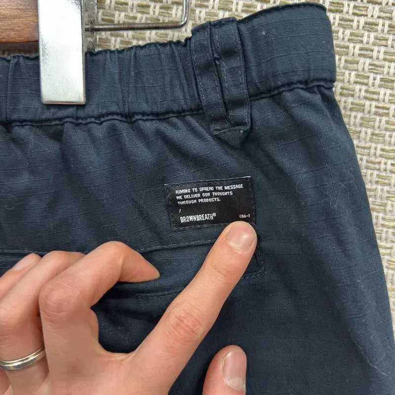 [BUNJANG] Brooks Brothers Belted Banding Jogger Pants L / 브룩스브라더스 벨티드 밴딩 츄리닝바지 L A09641