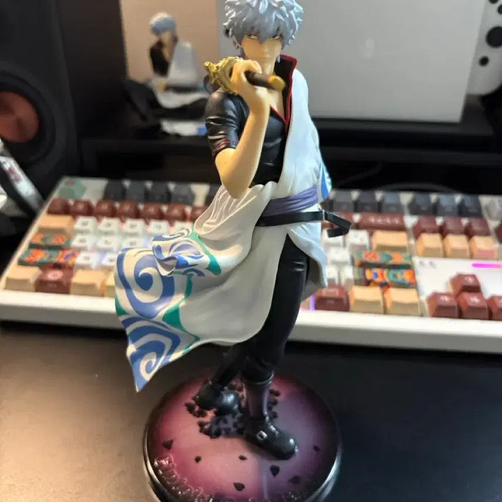 [BUNJANG] Gintama Gintoki Kusanagi Figure / 은혼 긴토키 홍앵 피규어 구판