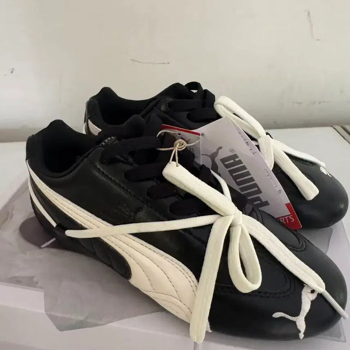 [BUNJANG] Puma x Rosé Speedcat PRM Black Warm White 235mm / 푸마 x 로제 스피드캣 PRM 블랙 웜 화이트 235MM