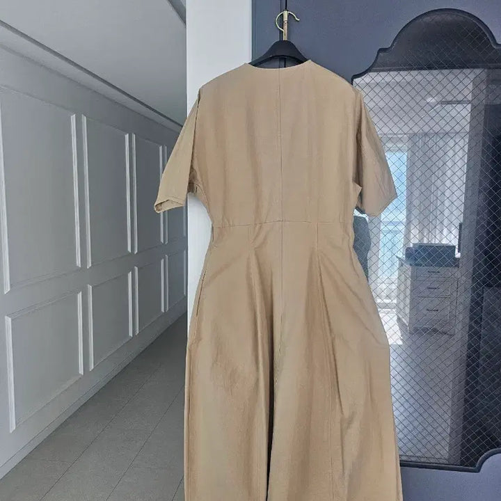 [BUNJANG] Codinary Beige Long Dress / 코디너리 원피스 새상품(시스템 산드로 마쥬 럭키슈에뜨)