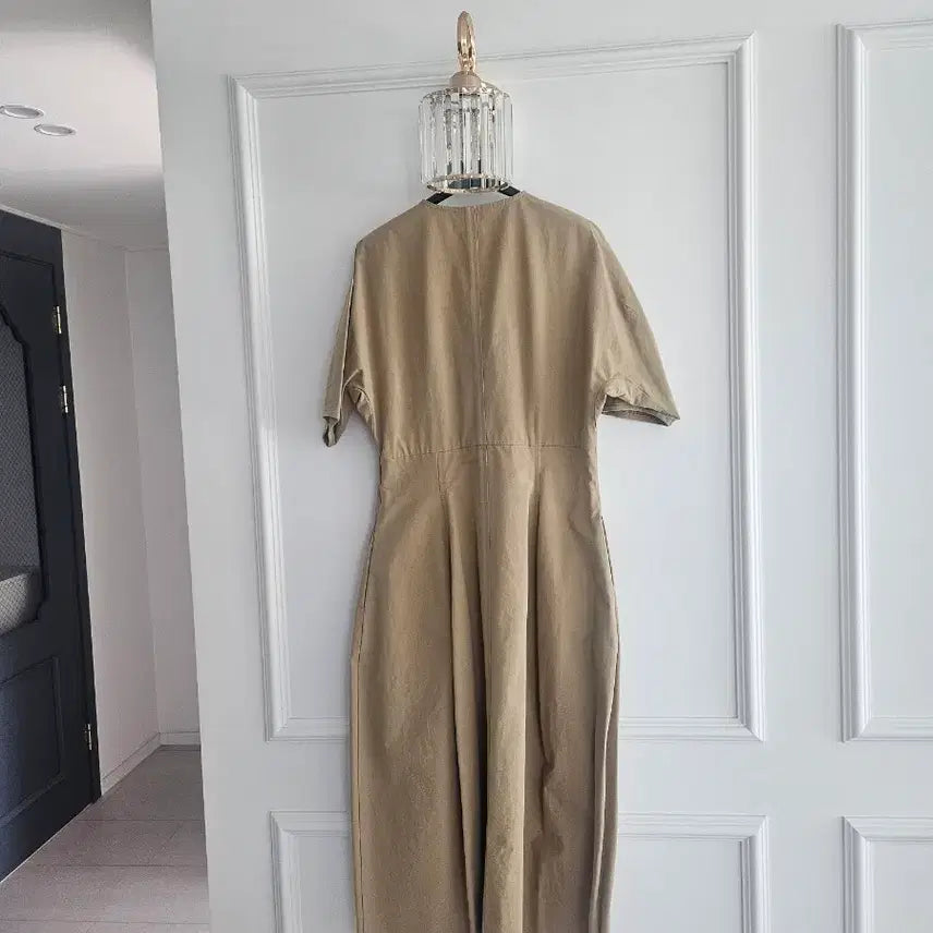 [BUNJANG] Codinary Beige Long Dress / 코디너리 원피스 새상품(시스템 산드로 마쥬 럭키슈에뜨)