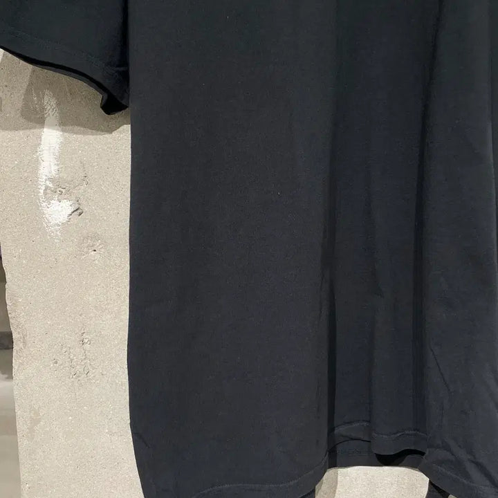 [SOLD OUT] 스투시 블랙 아치 로고 피그먼트 다이드 하프티