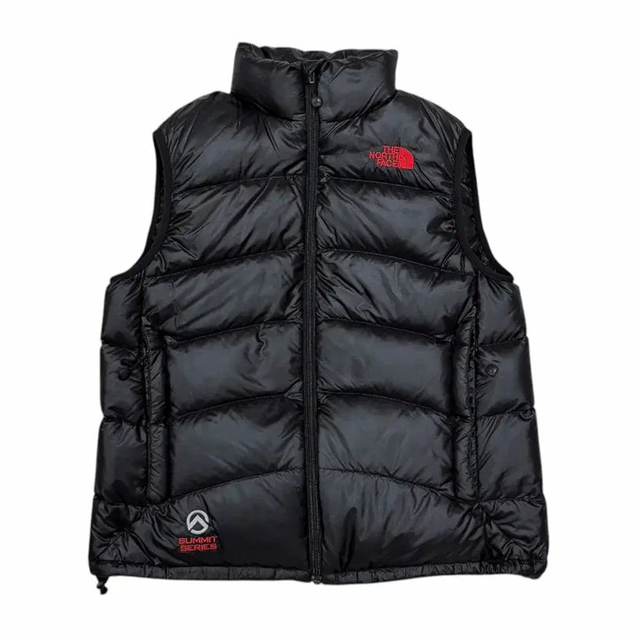 [BUNJANG] The North Face Summit Arcon Padded Vest Black / 노스페이스 딱붙핏 써밋 아콘 패딩 조끼 베스트 블랙 80