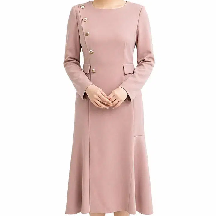 [BUNJANG] Misha Pink Mermaid Long Dress / (새상품급)미샤 원피스 55사이즈 판매합니다