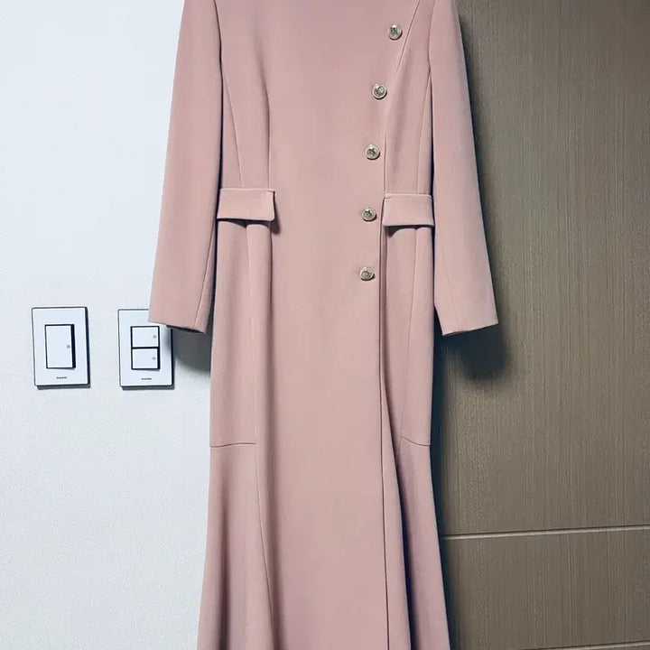 [BUNJANG] Misha Pink Mermaid Long Dress / (새상품급)미샤 원피스 55사이즈 판매합니다