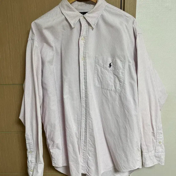 [BUNJANG] Polo Ralph Lauren Big Fit Striped Shirt / 폴로랄프로렌 빅핏 셔츠