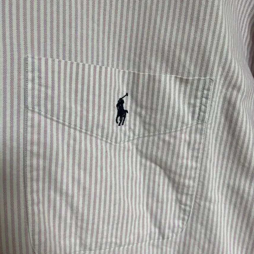 [BUNJANG] Polo Ralph Lauren Big Fit Striped Shirt / 폴로랄프로렌 빅핏 셔츠