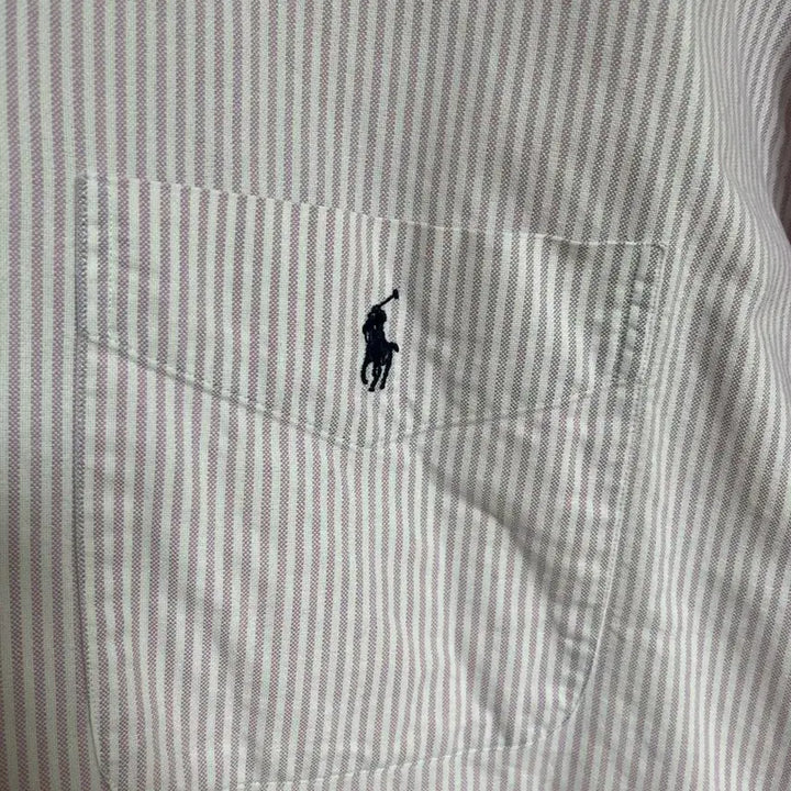 [BUNJANG] Polo Ralph Lauren Big Fit Striped Shirt / 폴로랄프로렌 빅핏 셔츠