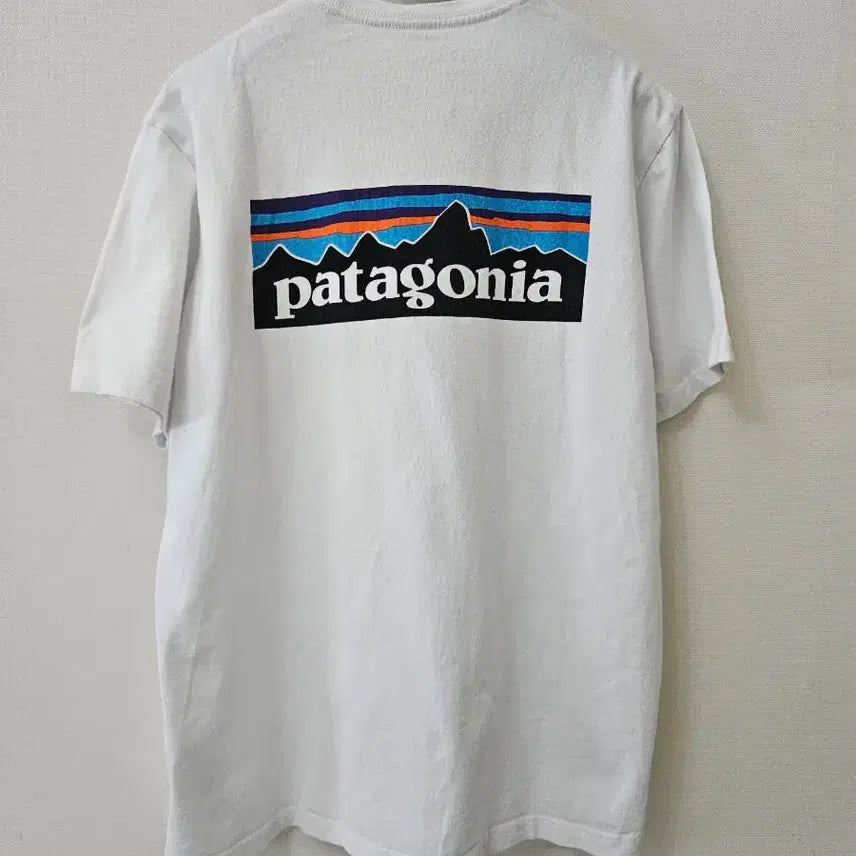 [BUNJANG] Patagonia Logo Short Sleeve T-shirt / 파타고니아 반팔 티셔츠