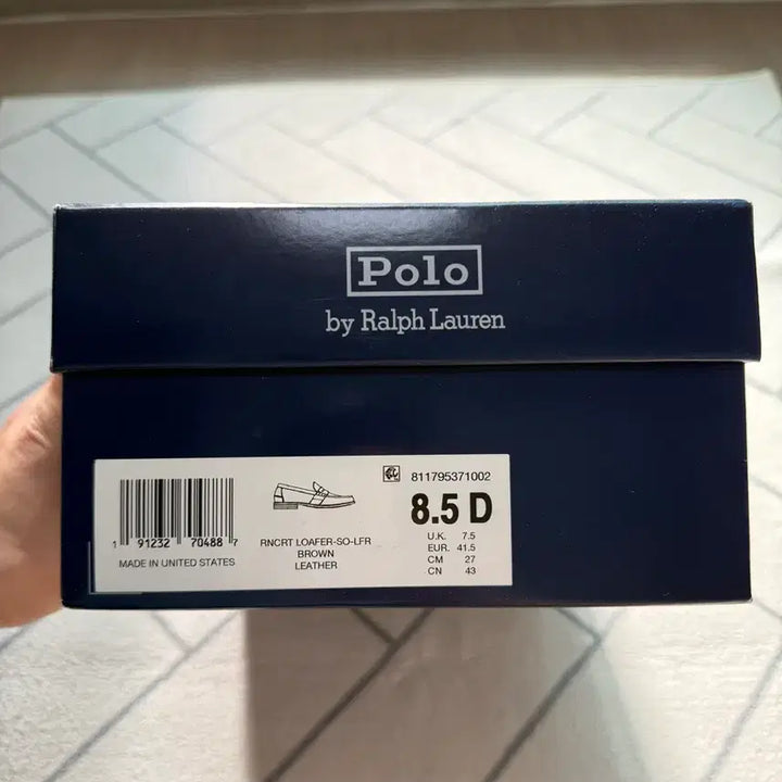 [BUNJANG] Polo Ralph Lauren Rancourt Penny Loafers / (새제품/8.5D) 폴로 USA메이드 Rancourt 페니로퍼 블랙