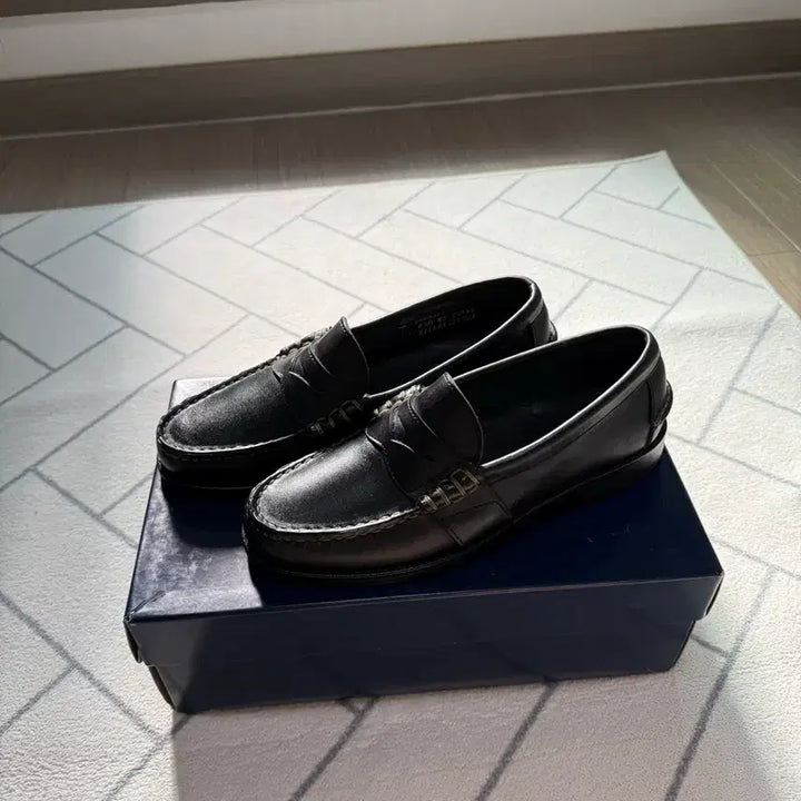 [BUNJANG] Polo Ralph Lauren Rancourt Penny Loafers / (새제품/8.5D) 폴로 USA메이드 Rancourt 페니로퍼 블랙