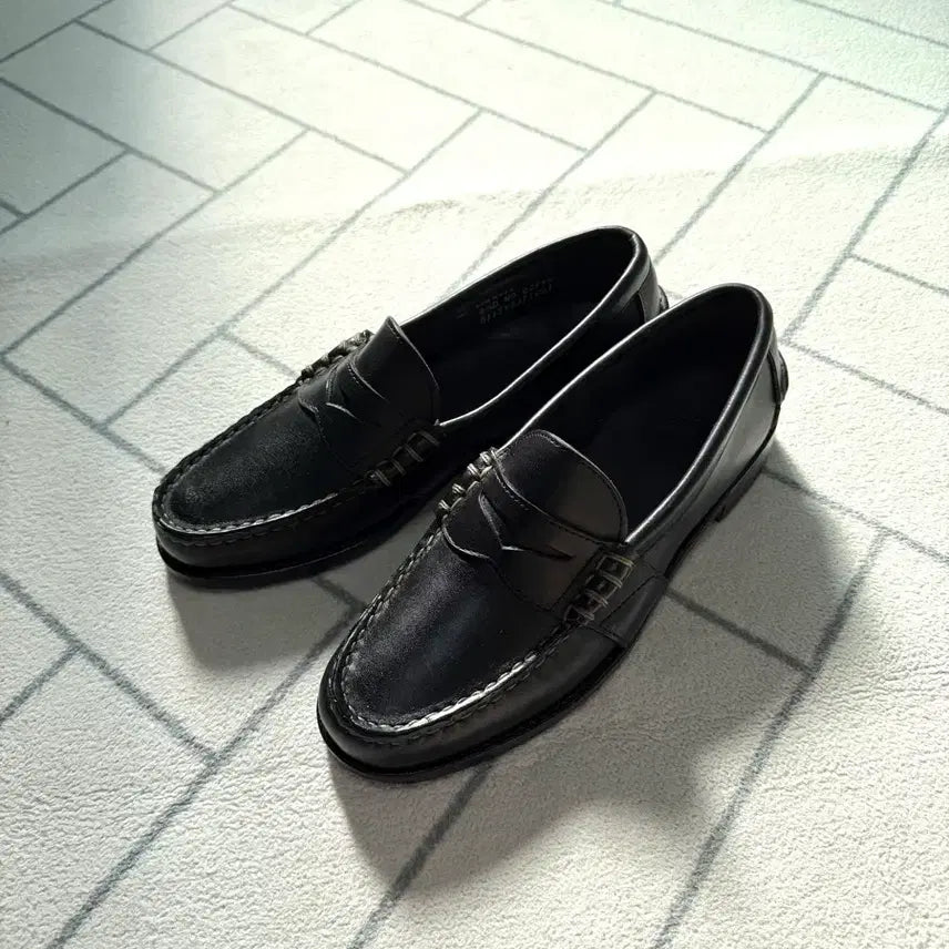 [BUNJANG] Polo Ralph Lauren Rancourt Penny Loafers / (새제품/8.5D) 폴로 USA메이드 Rancourt 페니로퍼 블랙