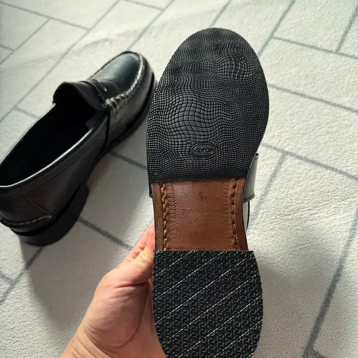 [BUNJANG] Polo Ralph Lauren Rancourt Penny Loafers / (새제품/8.5D) 폴로 USA메이드 Rancourt 페니로퍼 블랙