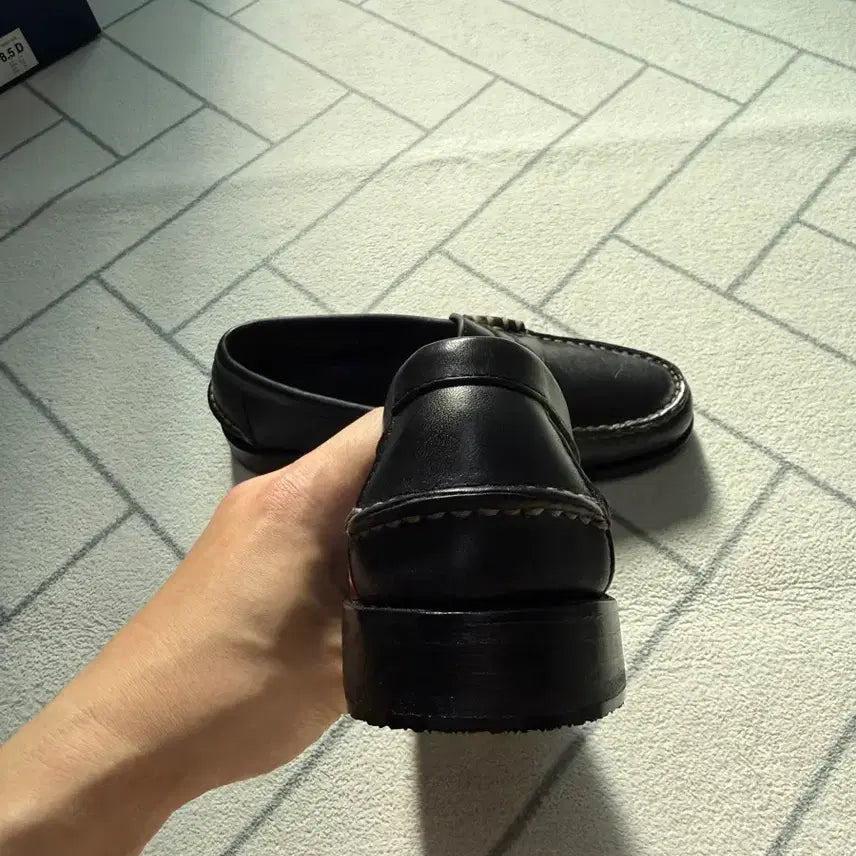 [BUNJANG] Polo Ralph Lauren Rancourt Penny Loafers / (새제품/8.5D) 폴로 USA메이드 Rancourt 페니로퍼 블랙