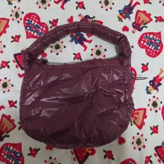[BUNJANG] 다이닛 CI OUD MINI TOTE BAG IN BURGUNDY / 다이닛 CI OUD MINI TOTE BAG IN BURGUNDY