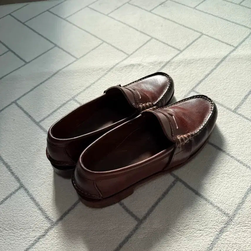 [BUNJANG] Polo Ralph Lauren Rancourt Penny Loafers / (A+급/8.5D) 폴로 USA메이드 Rancourt 페니로퍼 브라운