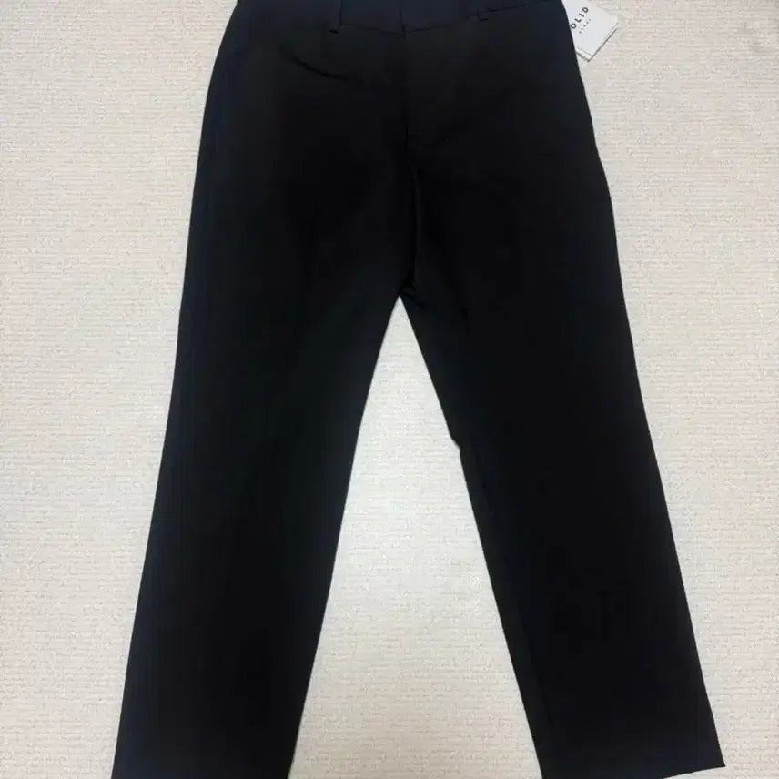 [BUNJANG] Solid Homme Black Slack Pants (New) / 솔리드옴므 슬랙스(새제품)
