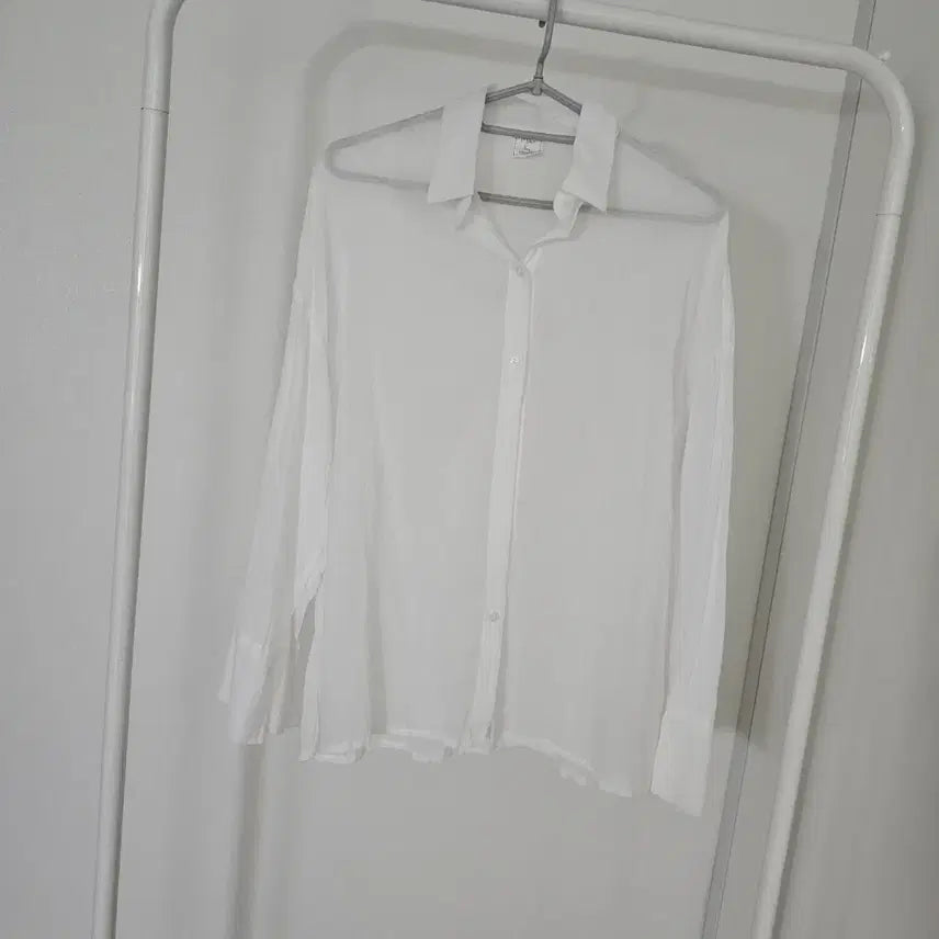 [BUNJANG] See-Through Gauze Shirt / 