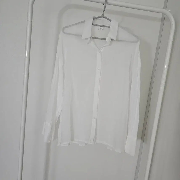 [BUNJANG] See-Through Gauze Shirt / 
