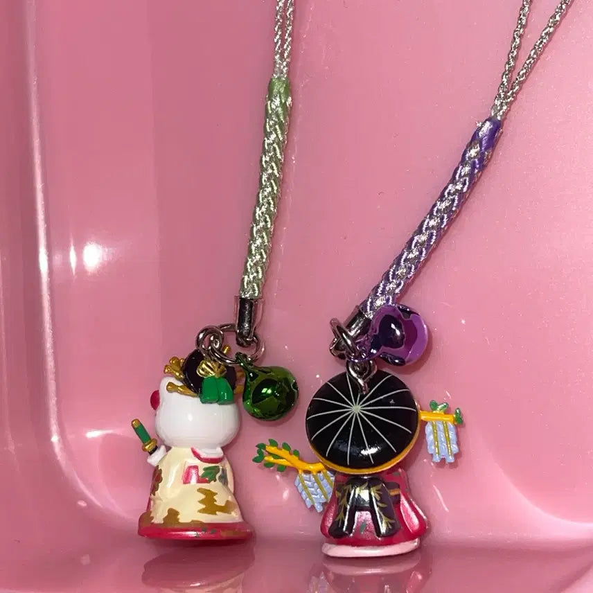 [BUNJANG] Kimono Kitty Strap / 기모노 고전키티스트랩