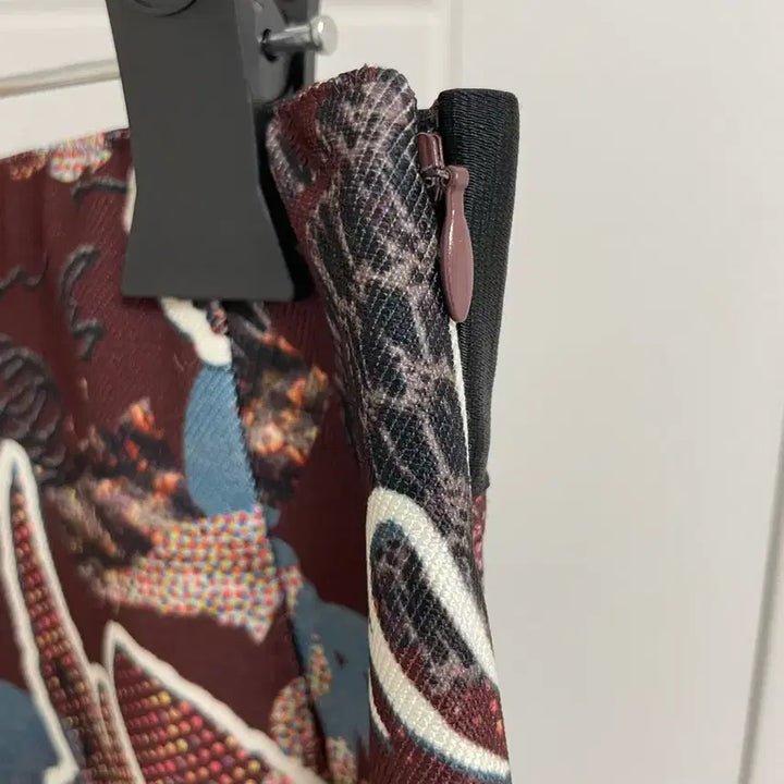 [BUNJANG] Time Printing Skirt / 타임 프린팅 스커트 WN색상 55