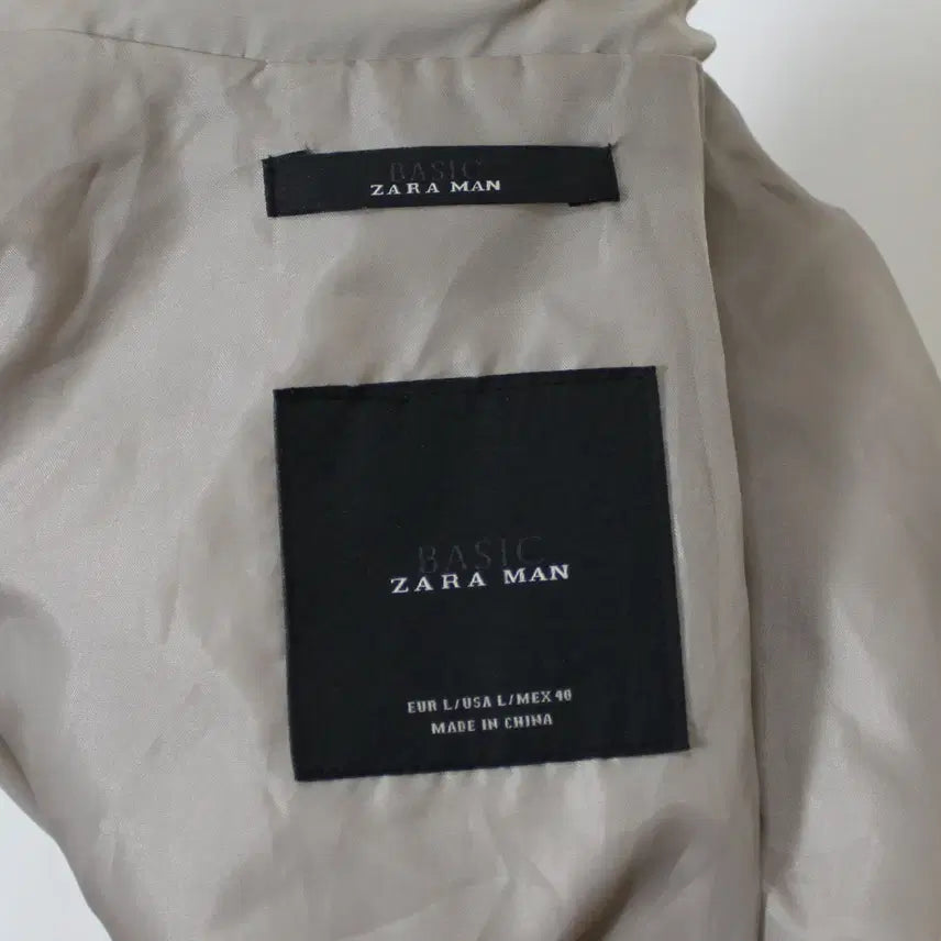 [BUNJANG] ZARA Man Zip-up Jacket (Spring/Autumn) - XL / 자라맨 정품 남성 집업자켓 춘추 XL 다정샵