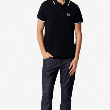 [BUNJANG] Kenzo Tiger Embroidered Polo Shirt / 겐조 호랑이 자수 폴로티, 공용