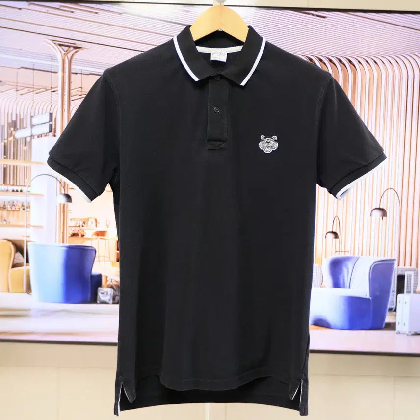 [BUNJANG] Kenzo Tiger Embroidered Polo Shirt / 겐조 호랑이 자수 폴로티, 공용