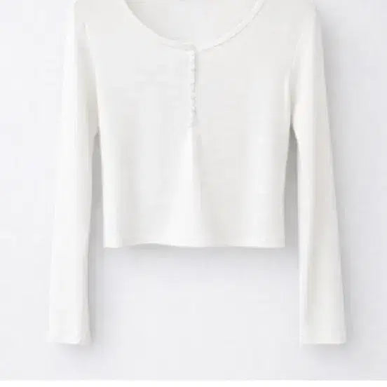[SOLD OUT] 리브아워 버튼티 아이보리,스카이블루