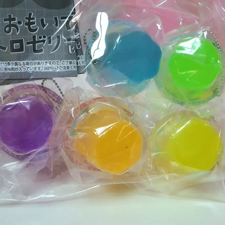 [BUNJANG] Punipuni Retro Jelly Gacha Set (5 Types) / 푸니푸니 레트로 젤리 가챠 5종셋트