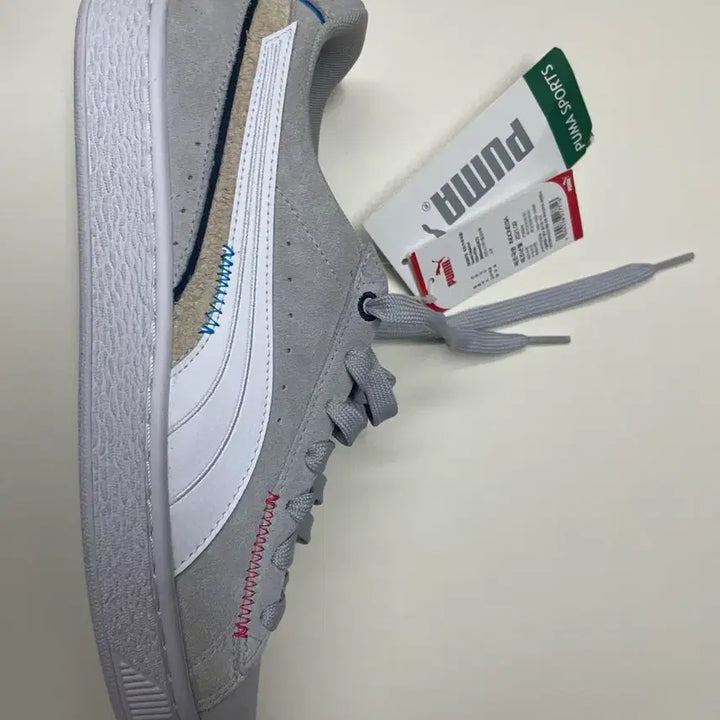 [BUNJANG] Puma Suede Displaced Mist White 260mm / 푸마 스웨이드 디스플레이스드 mist white 260mm