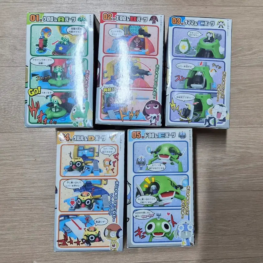 [SOLD OUT] 개구리중사 케로로 베이스 변신합체 앙천합체 피규어