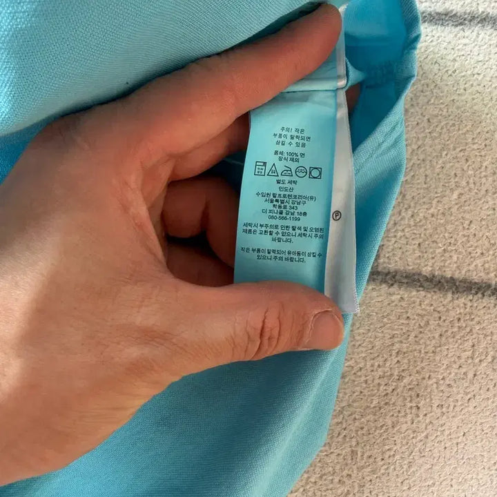 [BUNJANG] Polo Ralph Lauren Garment Dye Shirt Sky Blue (New) / (새제품/M) 폴로 가먼트 다이 셔츠 스카이블루
