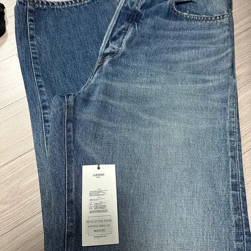 [BUNJANG] Auberge Addresser Vintage Wash Denim / [40] 오베르쥬 어드레서 별주 빈티지 워시 데님 새상품
