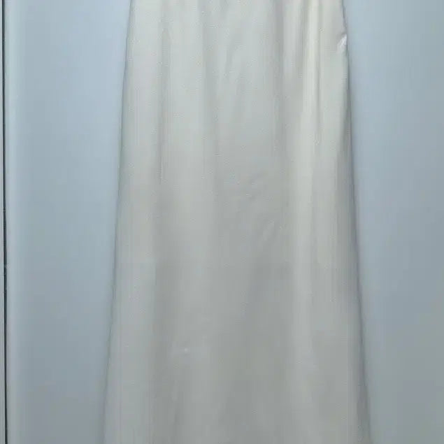 [BUNJANG] Flannel Bando Skirt Cream Color / 플라넬 밴딩 스커트 크림컬러 판매해요 :)