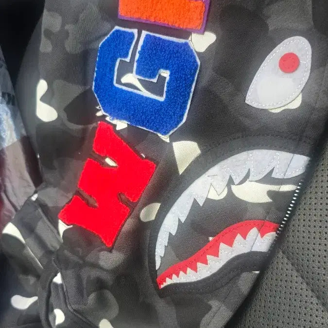 [BUNJANG] A Bathing Ape Black Camo Hoodie Zip-up / A Bathing Ape 흑계 후드집업 판매및 교신원합니다!
