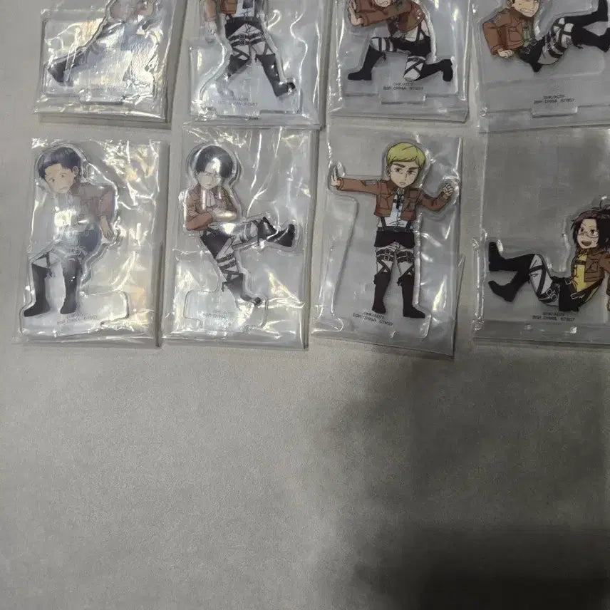[BUNJANG] Attack on Titan Ichiban Kuji H Prize Acrylic Stand Full Set / 진격의거인 제일복권 H상 풀세트 택포 4
