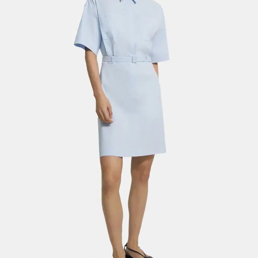 [BUNJANG] Theory Shirt Dress / Theory 띠어리 셔츠 원피스 0 (44-55)