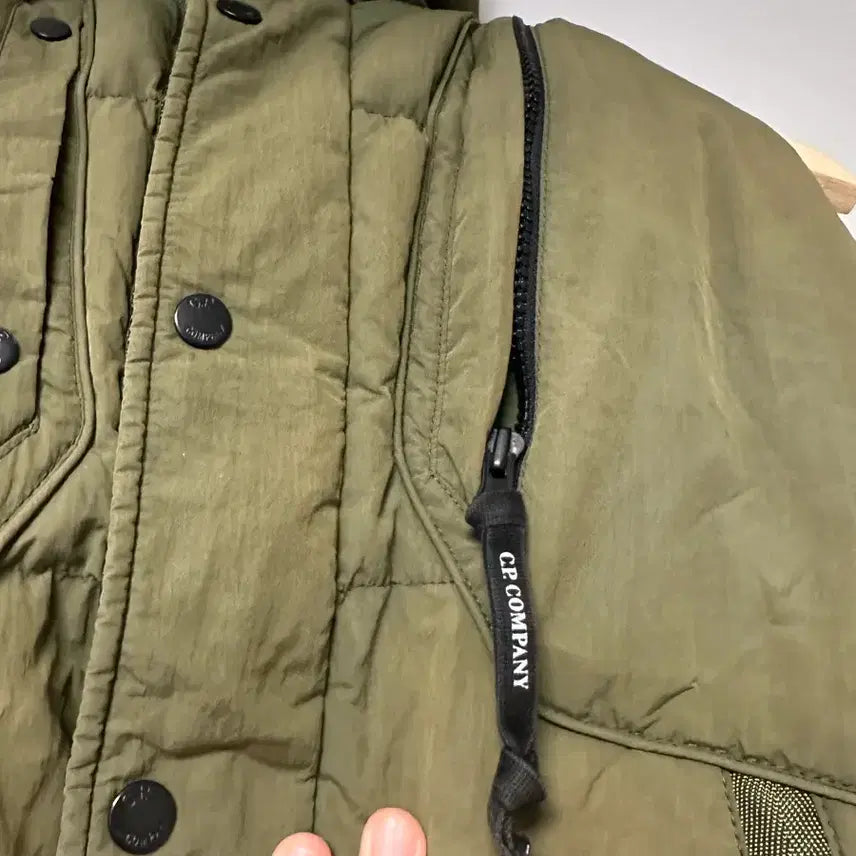 [BUNJANG] CP Company Goggle Padding Vest / [100] Cp컴퍼니 고글 패딩조끼