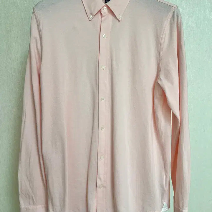 [BUNJANG] Brooks Brothers Pique Shirt Pink / [정품] 브룩스 브라더스 피케 셔츠 핑크 M(100)