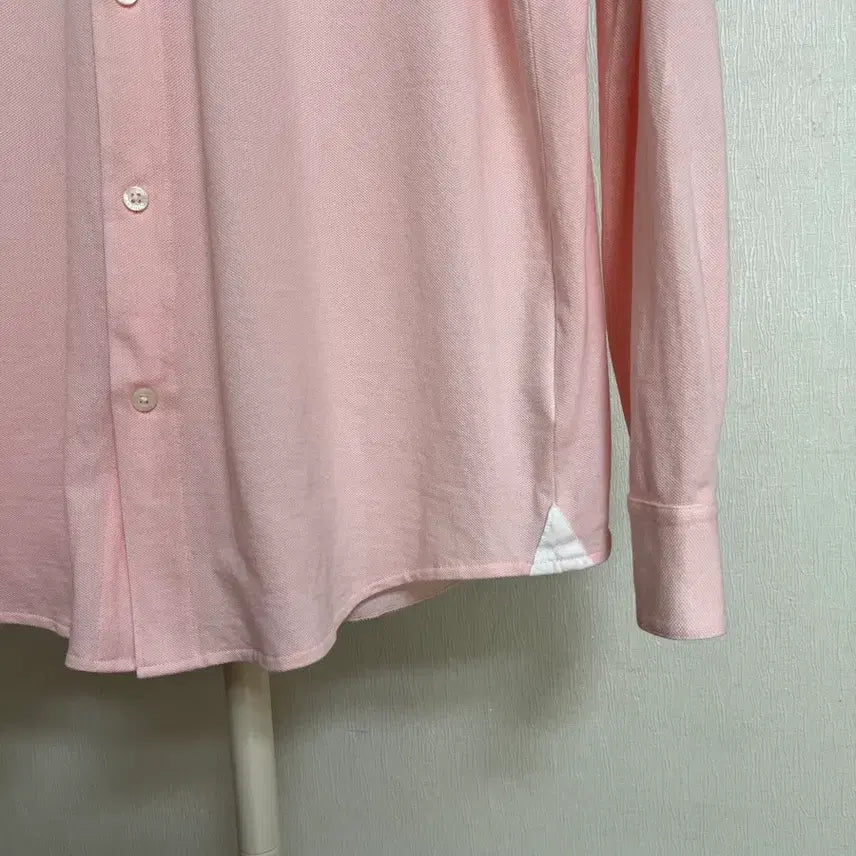[BUNJANG] Brooks Brothers Pique Shirt Pink / [정품] 브룩스 브라더스 피케 셔츠 핑크 M(100)