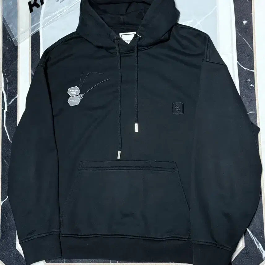 [SOLD OUT] [24SS/50/S급]우영미 플라워 백로고 후드티