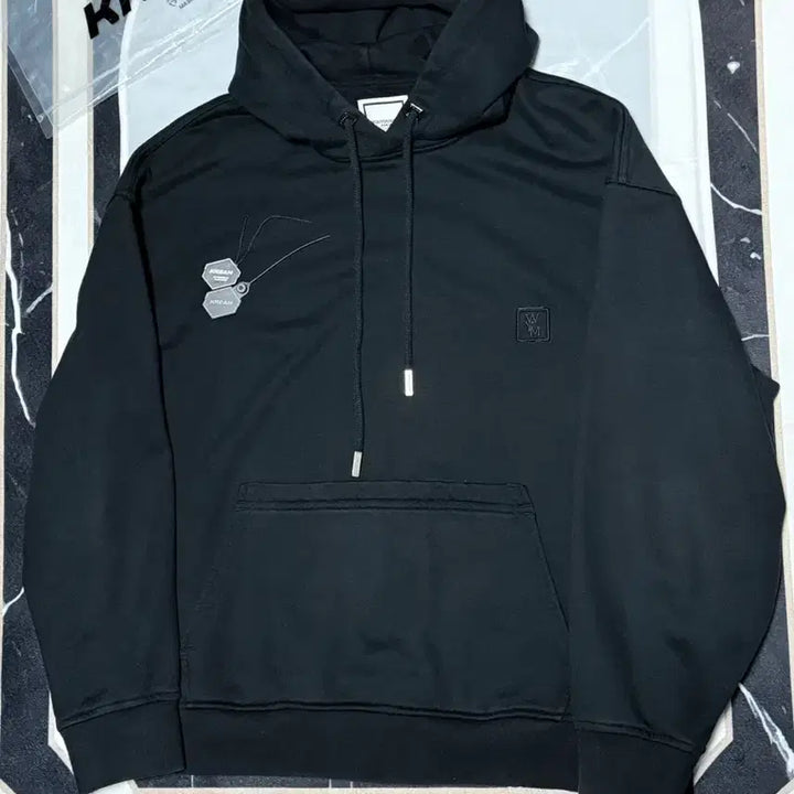[SOLD OUT] [24SS/50/S급]우영미 플라워 백로고 후드티