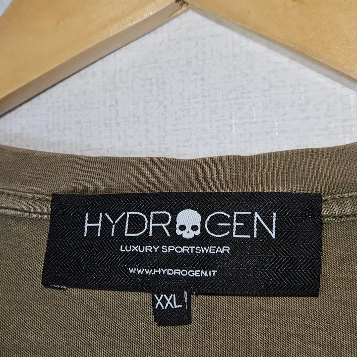 [BUNJANG] Hydrogen Pigment Washed T-Shirt XXL / 하이드로겐 피그먼트 워싱 반팔 티셔츠 럭셔리 스포츠 XXL 정품