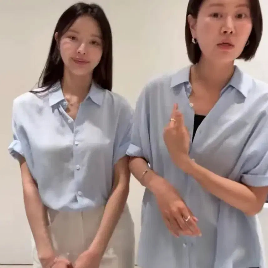 [BUNJANG] 시에 sie 헤즈 루즈핏 셔츠 세레니티블루(택달린 새상품) / 시에 sie 헤즈 루즈핏 셔츠 세레니티블루 스탠다드(택달린 새상품)