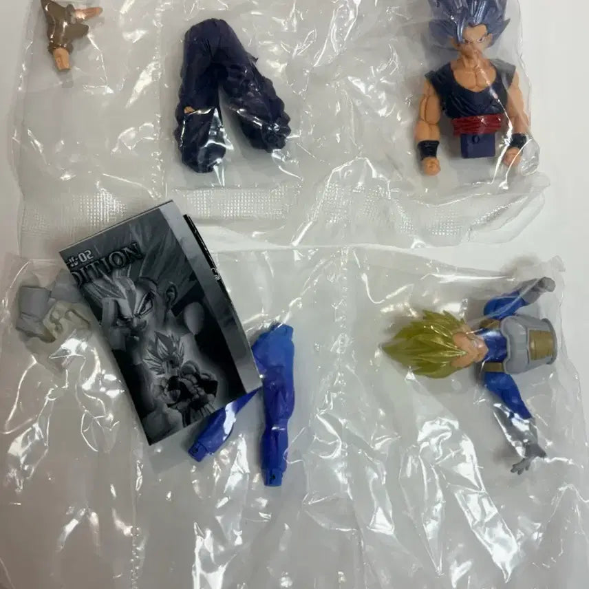 [BUNJANG] Dragon Ball HG 02 Beast Gohan Super Saiyan Vegeta Figure Bundle Set / 드래곤볼 HG 02 비스트 오반 초사이어인 베지터 2종 미개봉 일괄