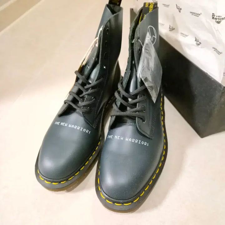 [BUNJANG] Undercover x Dr. Martens Navy Boots UK7 / 언더커버 x 닥터마틴 네이비 부츠 UK7